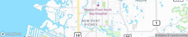 New Port Richey - map
