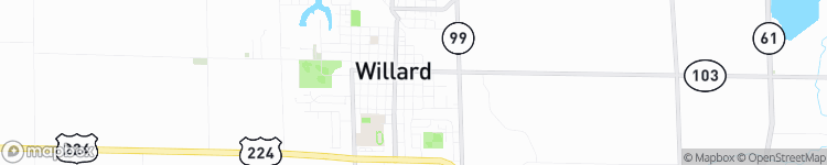 Willard - map