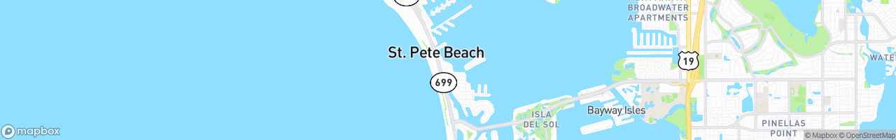 Saint Pete Beach - map