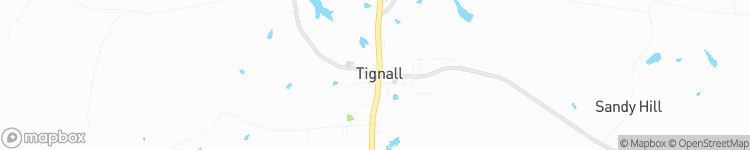 Tignall - map