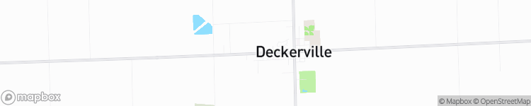 Deckerville - map