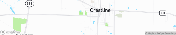 Crestline - map