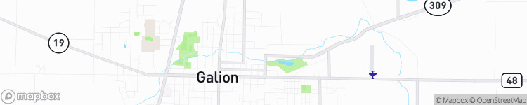 Galion - map