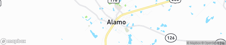 Alamo - map