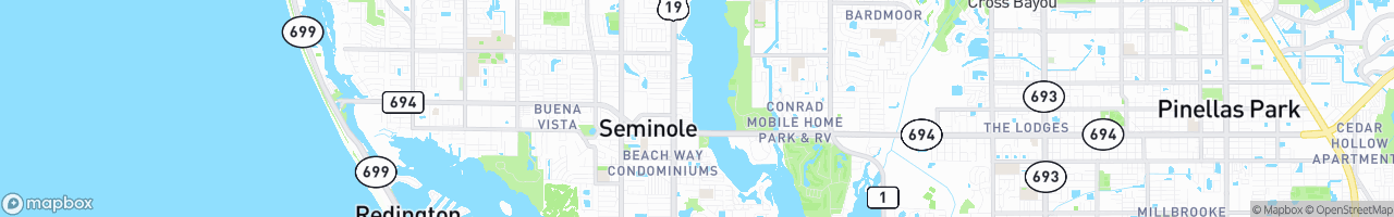 Seminole - map