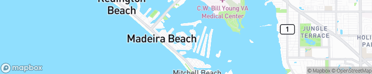 Madeira Beach - map