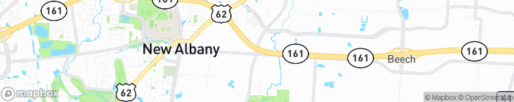 New Albany - map
