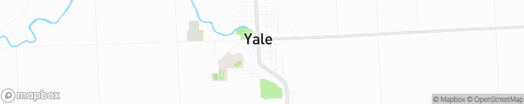 Yale - map