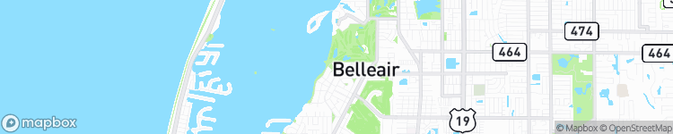 Belleair - map
