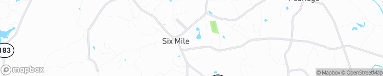 Six Mile - map