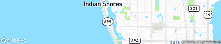 Indian Shores - map