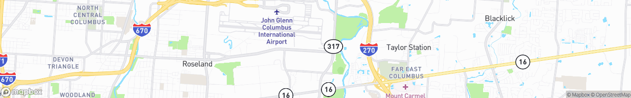 TruckMap | Alaska Air Cargo 4760 E 5th Ave Ste A Columbus OH 43219 ...