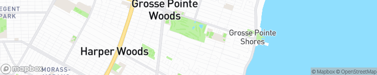 Grosse Pointe Woods - map