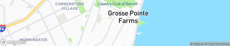 Grosse Pointe Farms - map