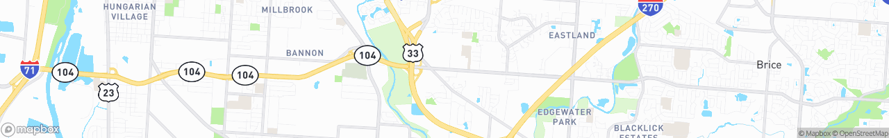 TruckMap | UPS Freight 3400 Refugee Rd Columbus OH 43232