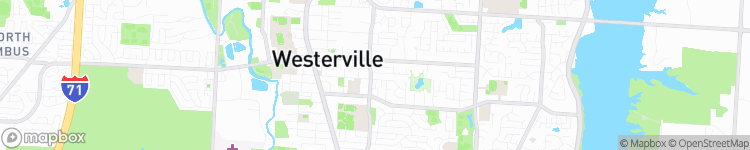 Westerville - map