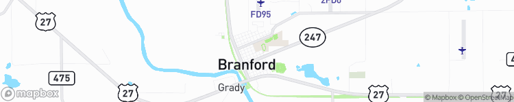 Branford - map