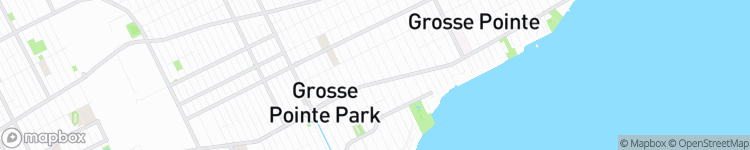 Grosse Pointe Park - map
