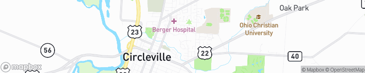 Circleville - map