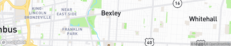 Bexley - map