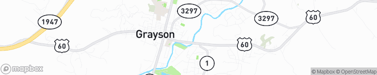 Grayson - map