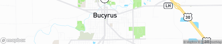Bucyrus - map