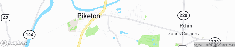 Piketon - map
