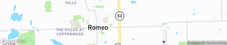 Romeo - map
