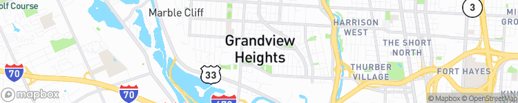 Grandview Heights - map