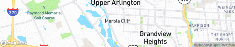 Marble Cliff - map