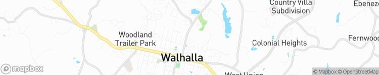 Walhalla - map