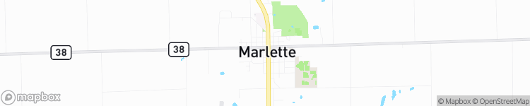 Marlette - map