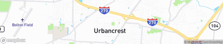 Urbancrest - map