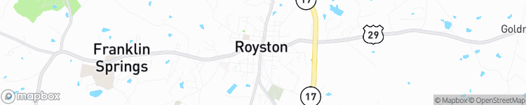 Royston - map