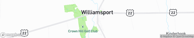 Williamsport - map
