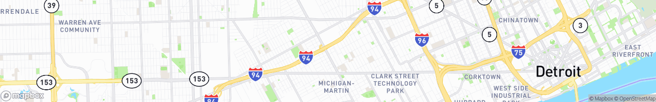 Marathon I-94 - map