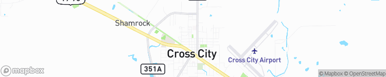 Cross City - map