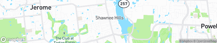 Shawnee Hills - map