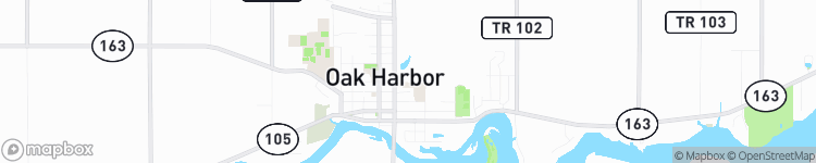 Oak Harbor - map