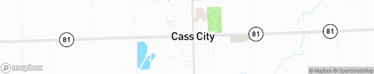 Cass City - map