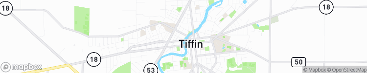Tiffin - map