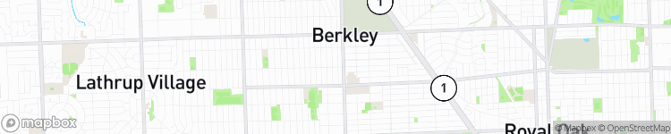 Berkley - map