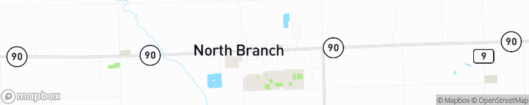 North Branch - map