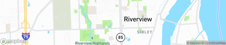 Riverview - map