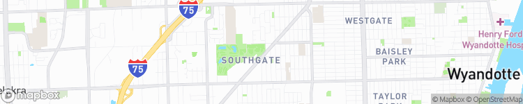 Southgate - map