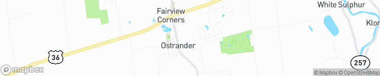 Ostrander - map