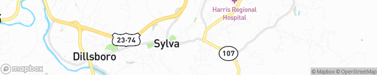 Sylva - map