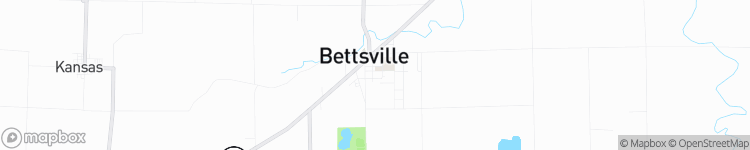 Bettsville - map
