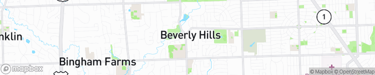 Beverly Hills - map