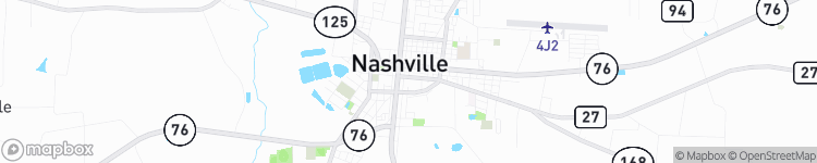 Nashville - map